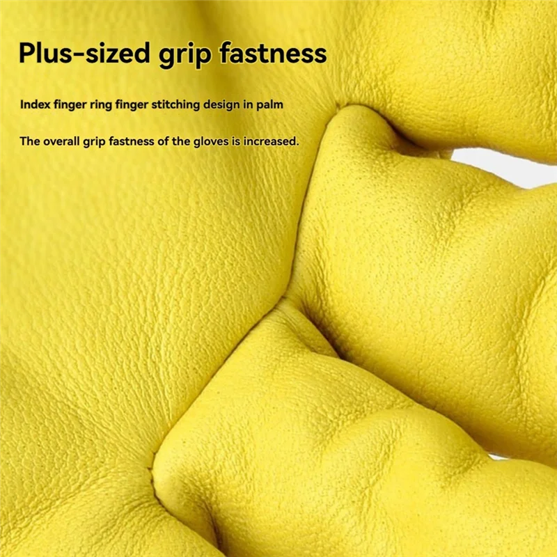 Rose Pruning Gloves For Men And Women Long Thorn Proof Gardening Gloves Breathable Leather Best Garden Gift S-ABXK