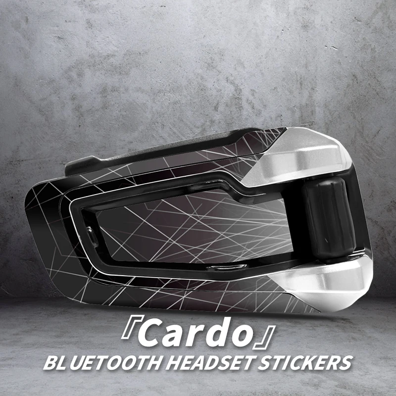 Used For Cardo Generation Motorcycle Bluetooth Headset motorcycle stickers Easy to remove leaves no sticky residue