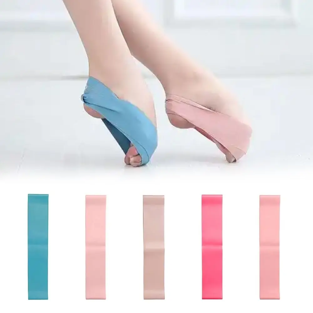 Latexes Ballets Training Pressing Insteps Skin Friendly Professional Foot Bandages Elastic Dance Practices Band Adult Children