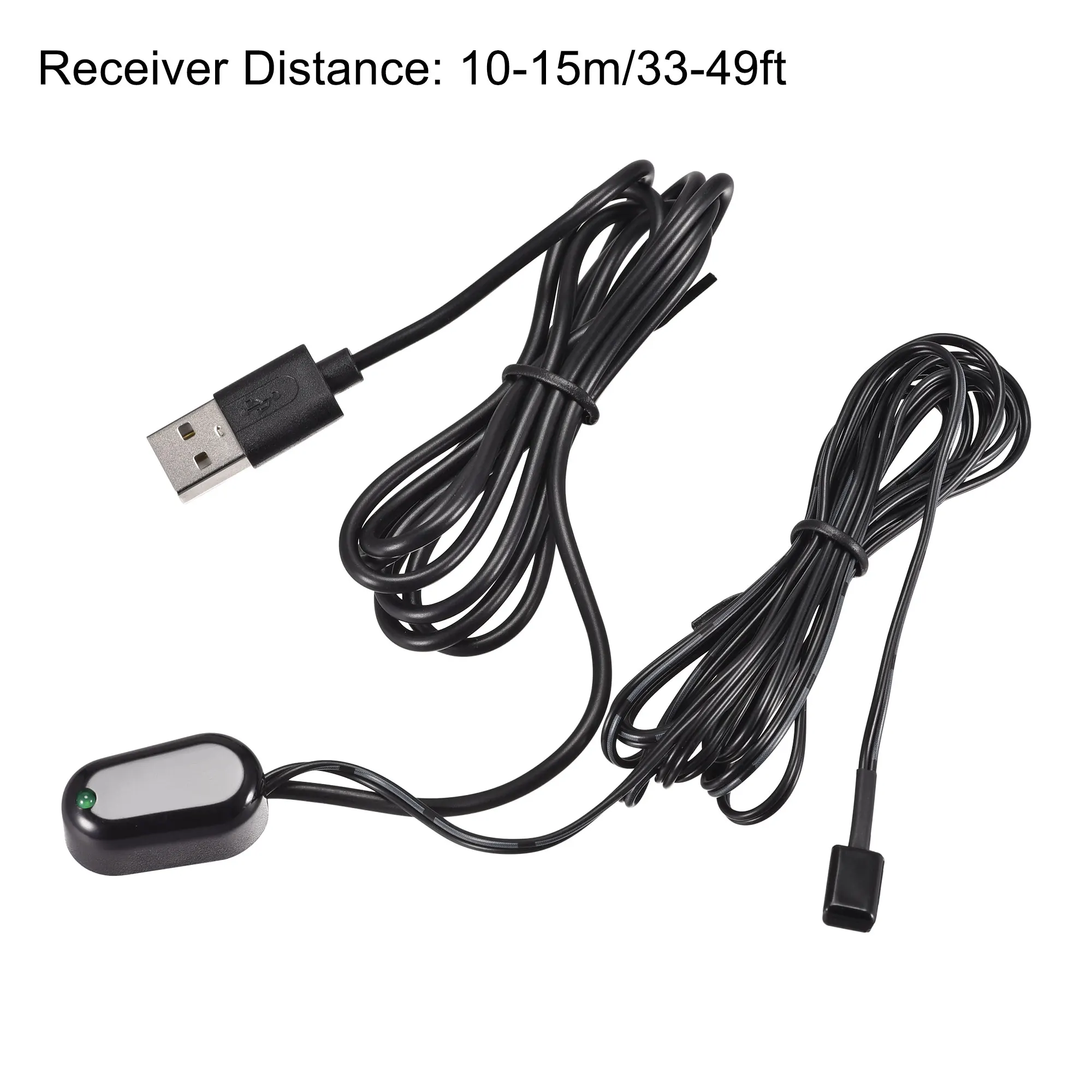 Uxcell Infrared IR Extender Cable Single Receiver and Emitter Repeater System USB Wire Adapter