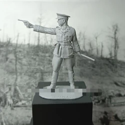 1/35 Resin Figure unpainted model Kit, military theme, British officer, unassembled and unpainted GK,1116R