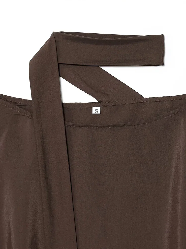 European and American style women's summer new style fashionable loose casual temperament simple rivet scarf cape coat