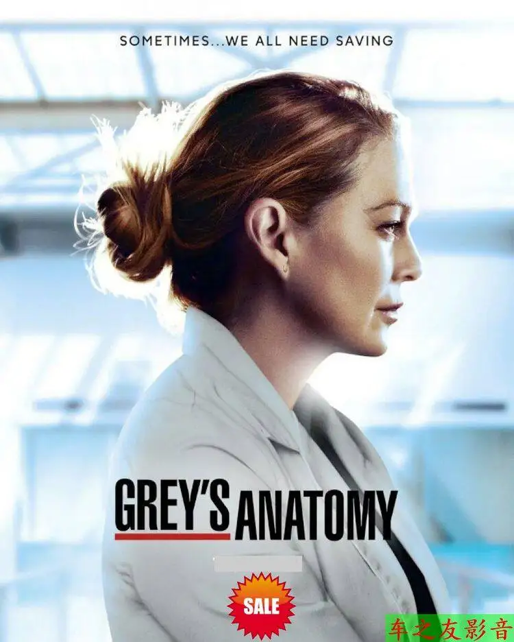 

BD Blu-ray диски: Grey's Anatomy, сезоны 1-21, коллекционный набор, 57 дисков