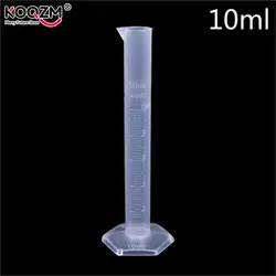 10ml Plastic Measuring Cylinder Graduated Tools Chemistry Laboratory Cylinder Tools School Lab Supplies