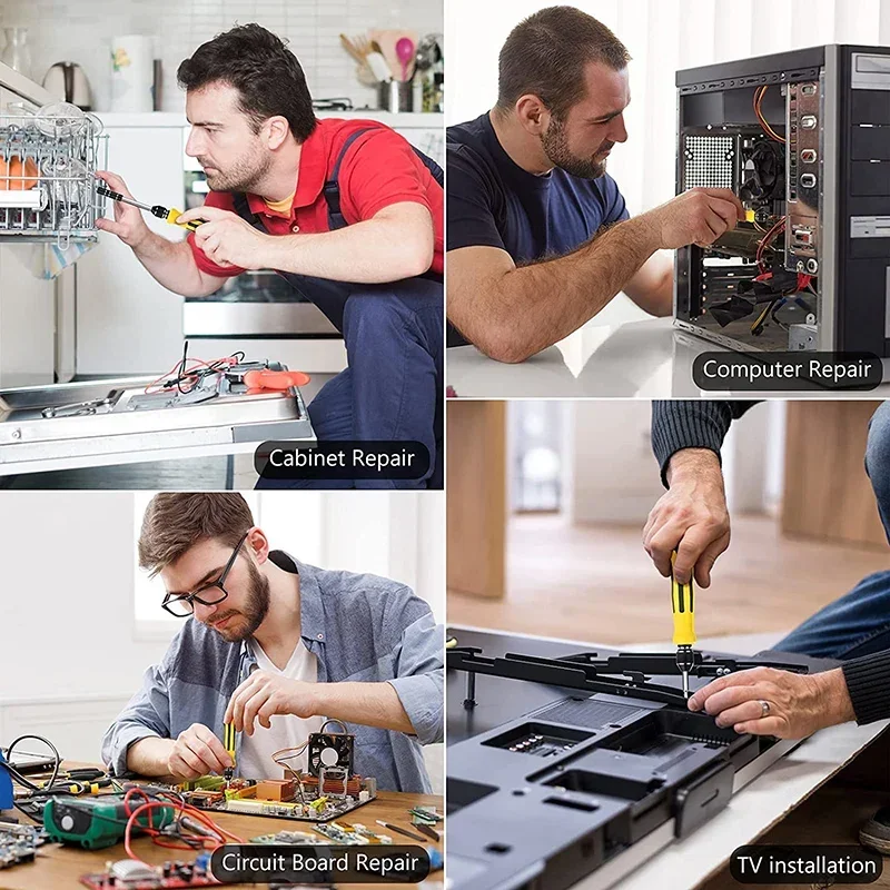 45 In 1 Mini Bộ Tua Vít Chính Xác Với Phần Mở Rộng Cần & Nhíp Sửa Chữa Điện Tử Bộ Dụng Cụ Cho Điện Thoại Thông Minh Máy Tính Laptop đồng Hồ