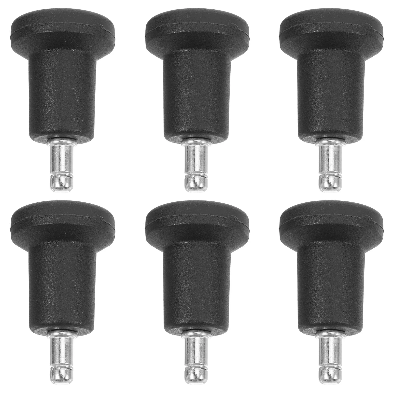

6pcs High Stability Desk Chair Casters 2 Inch Fixed Stationary Wheels Office Computer Swivel Replacement Furniture Legs