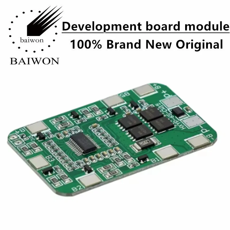 6-series lithium battery protection board with balanced 22.2V/25.2V18650 battery balanced protection board, current of 14A
