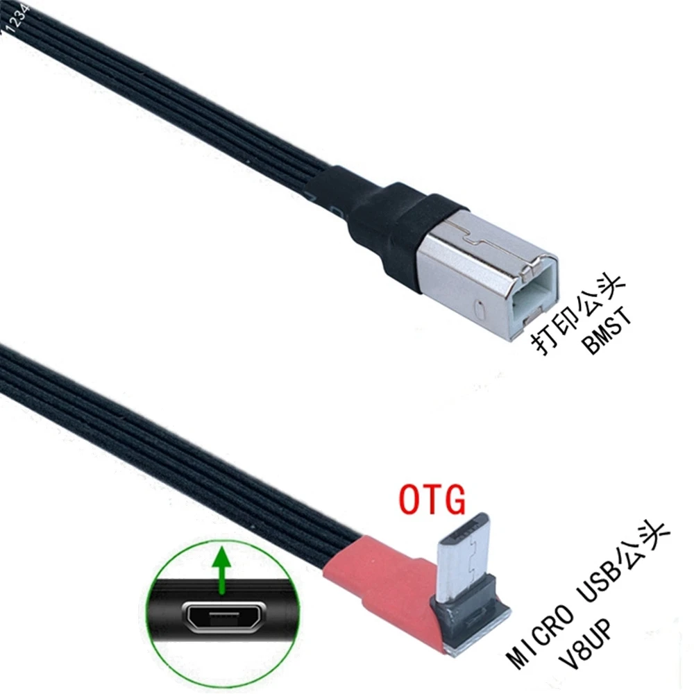 1M 20CM Micro USB zu Mini USB OTG Kabel Adapter Stecker auf Stecker typ 5-pin Converter adapter Daten Transfer Lade Verlängerung