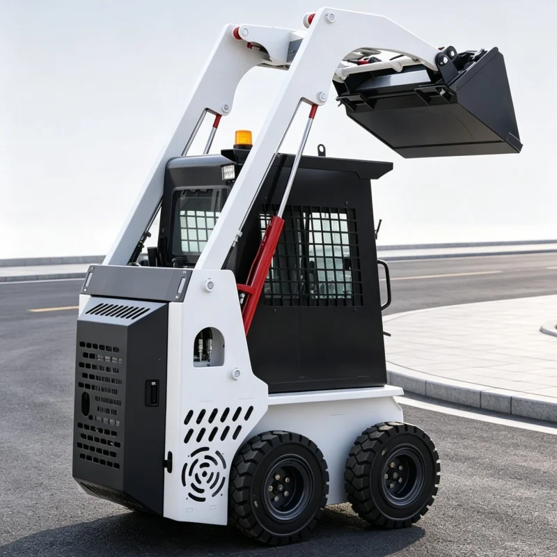 

Customized Ride-on Short-distance Transport Skid Steer, Standard Skid Steer Loader, Factory Operation Machinery