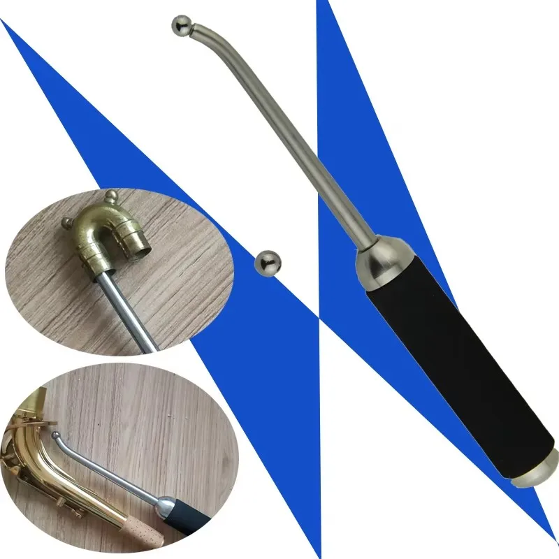 

304 Stainless Steel Trumpet Repair Tools French Horn Maintenance Kit with Multiple Balls for Musical Instrument Care