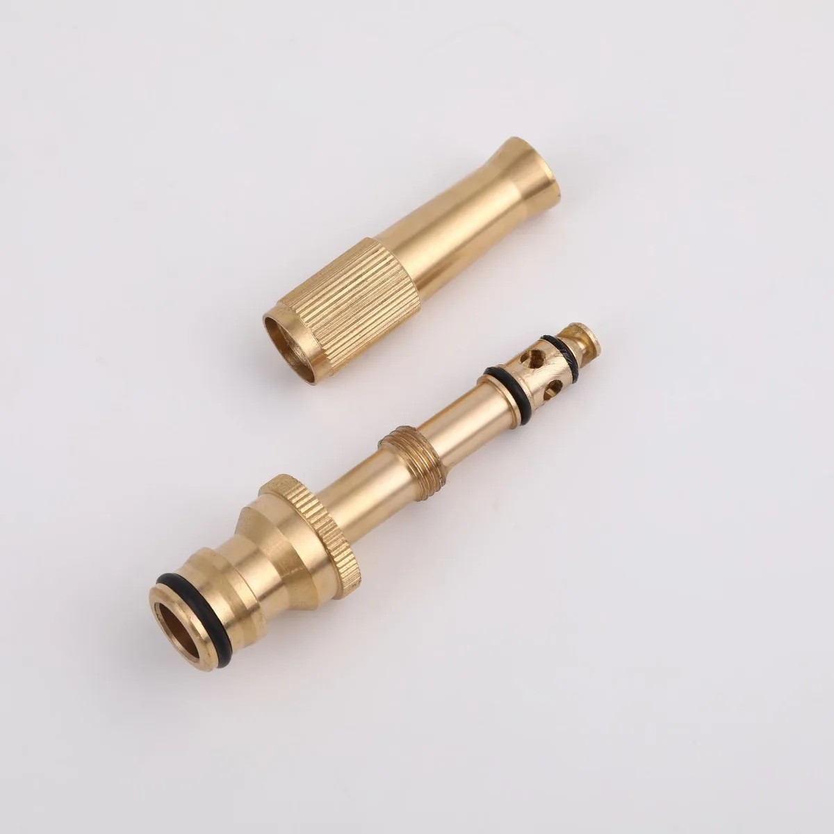Adjustable Twist Pressure Jet Nozzles Squirt Water Gun Bras Spray Nozzle Sprinkler High Pressure Direct for Garden Hose Car Wash