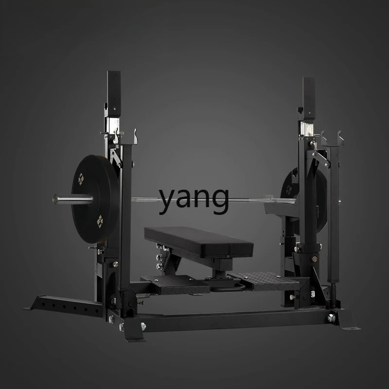 

Yjq Competition Combination Rack Squat Bench Press Home Training Equipment Adjustable Multifunctional Hard Pull Equipment
