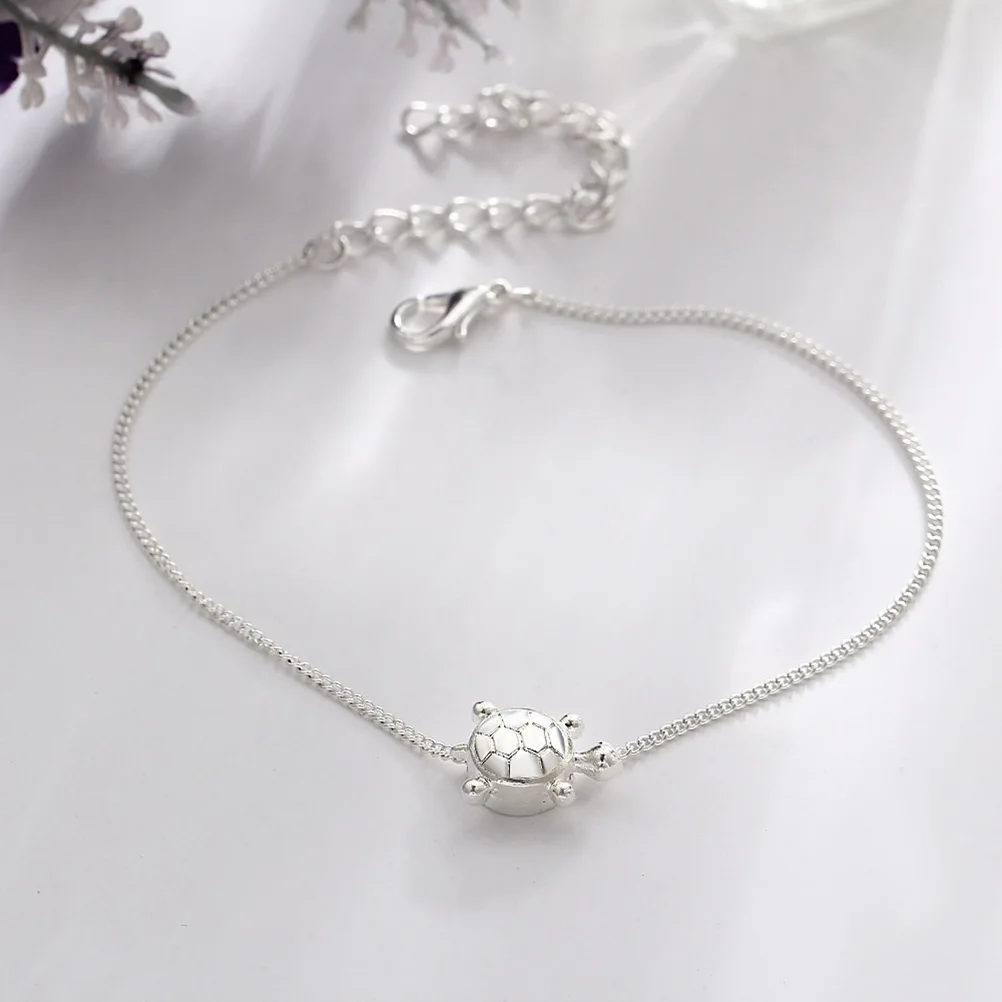 合金チェーンビーチアンクレットヴィンテージブレスレットフットチェーン手作り耐久性ジュエリーアクセサリー