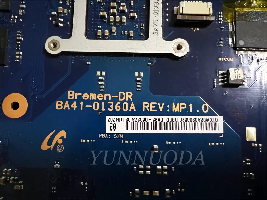 Original For Samsung NP-R525 R525 Laptop Motherboard BA41-01360A  BA92-06827A DDR3 Tested Good Free Shipping