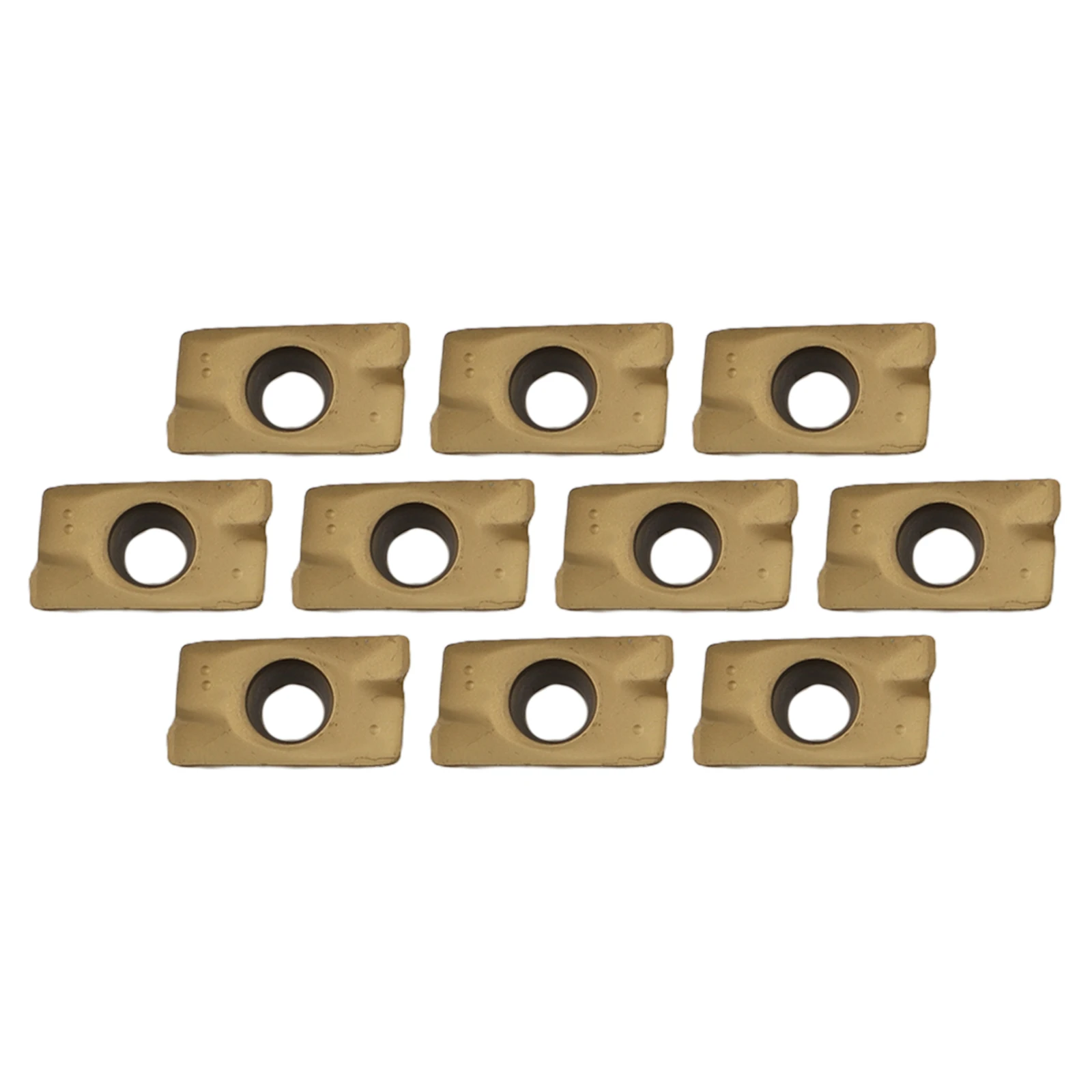 1set of For CNC lathe tools with C16 FMB22 endmill holders and ten APMT1604 carbide inserts suitable for various applications