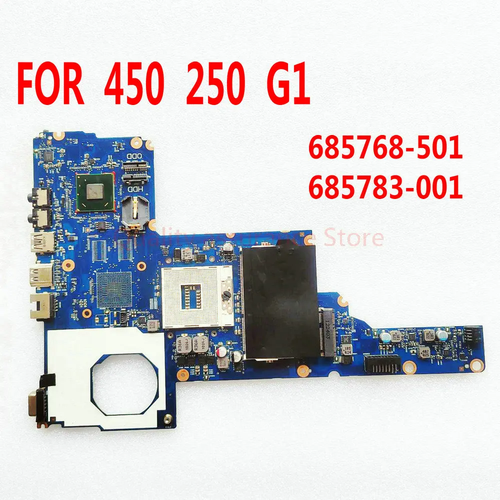 

685768-501 FOR HP 450 250 G1 Notebook 685768-001 685783-001 Laptop Motherboard 6050A2493101-MB-A02 Mainboard DDR3 HM70