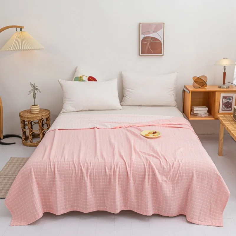 

Japanese simple casual blanket Cotton gauze sofa cover multifunctional throw blanket for beds home decor sofa towel bedspread
