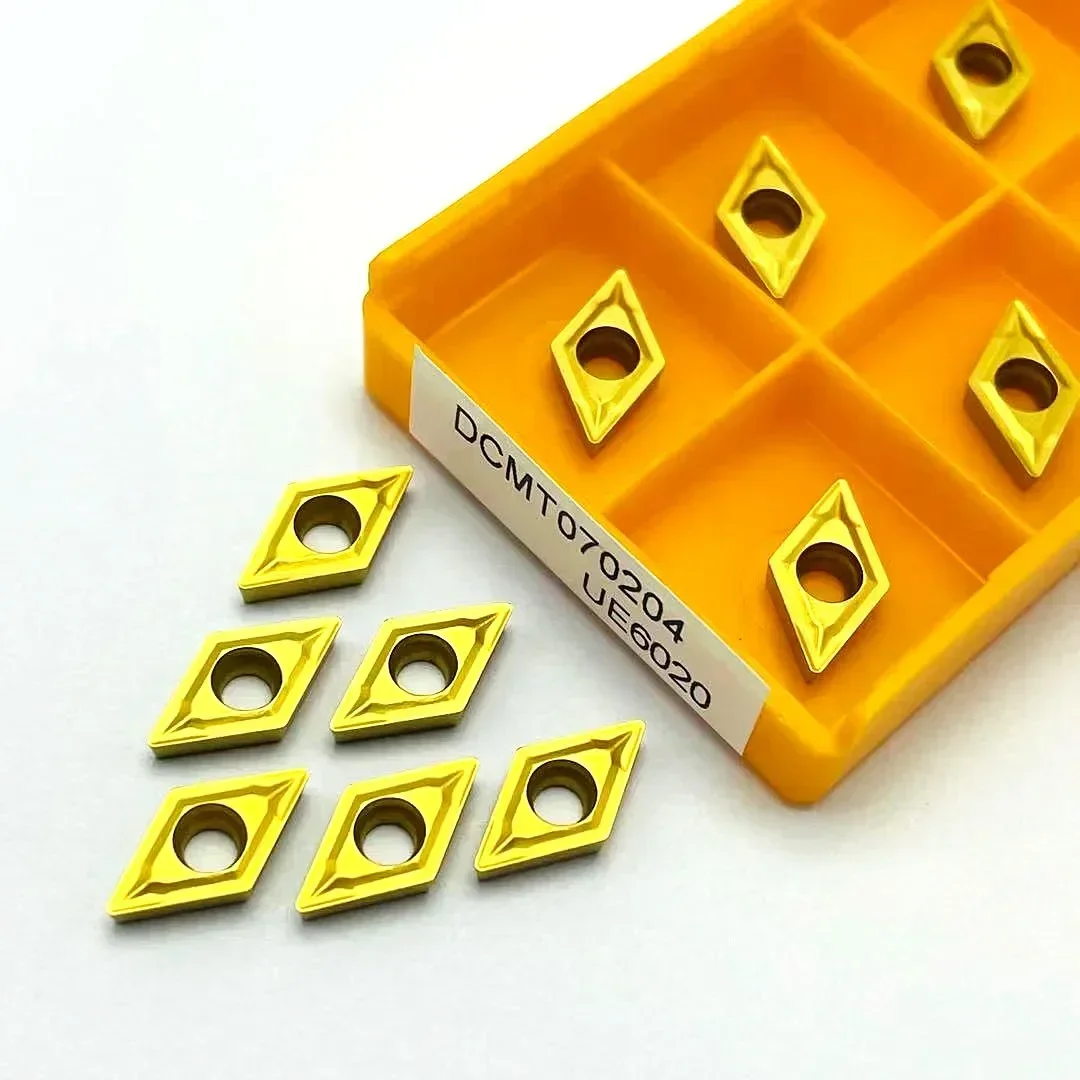 10pcs TCMT110204 UE6020 US735 Carbide Tool High Quality Cutting Tool TCMT110204 VP15TF Turning Insert view 3