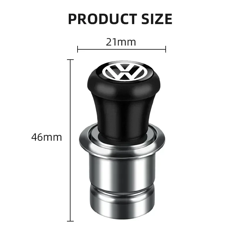 Car Cigarette Lighter Plug Adapter Portable Power Outlet Car Styling For Volkswagen Golf-6 7 4 5 POLO Passat B5 B6 B7 T4 T5 Gol