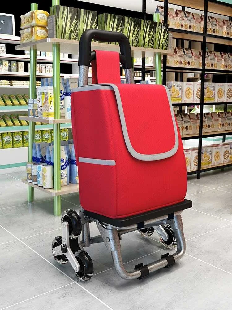 

Портативная ручная тележка для подъема по лестнице, бытовая, удобная для перевозки грузов