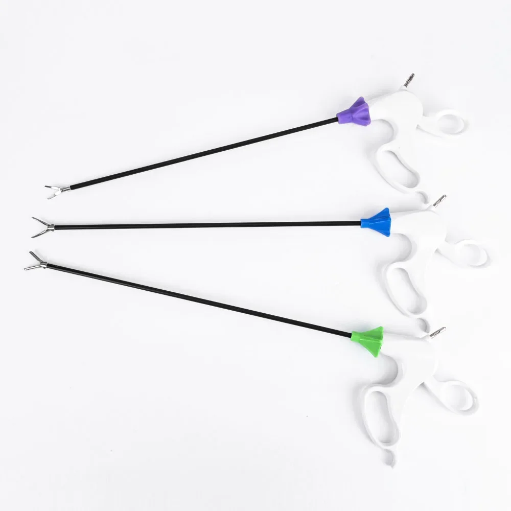 Color Disposable Laparoscopic Forceps Medical Training Forceps for Laparoscopic Surgery