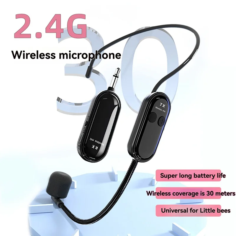 FFYY-ميكروفون لاسلكي محمول باليد لتعليم مدربي اللياقة البدنية طويل المدى