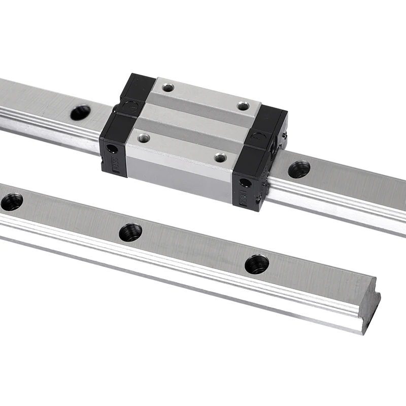 Square Linear Guides Rail HGR20 + บล็อกเหล็ก HGH20CA/HGW20CC + RM SFU1604 สกรูบอล 4 มม.+ BKBF12 + DSG16H คู่มือสําหรับชิ้นส่วน CNC