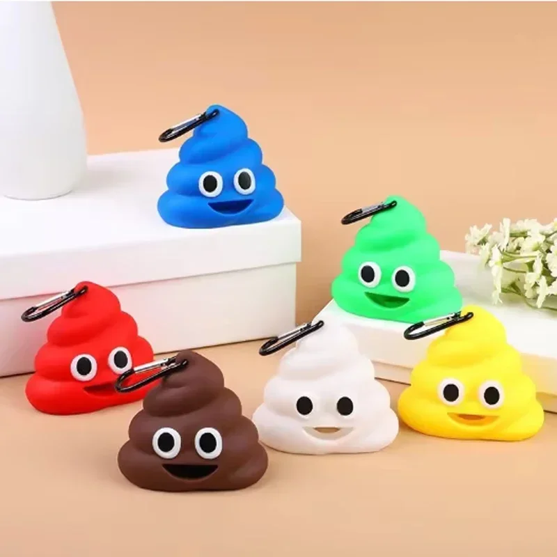 في الهواء الطلق المحمولة كلب النفايات حقيبة موزع أنبوب حقيبة محمل تنظيف أداة منتجات الحيوانات الأليفة شكل البراز