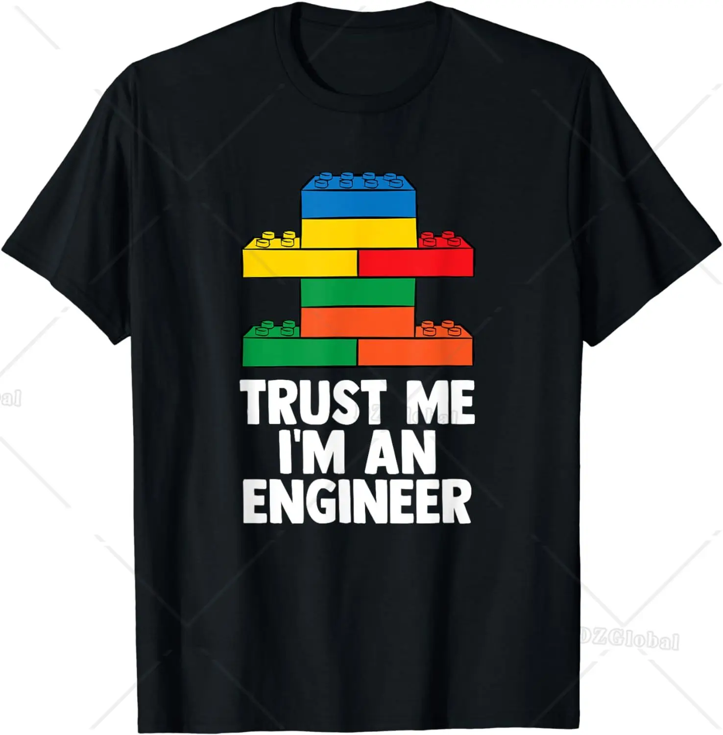 I´m An Engineer - Building Blocks Brick Toy Brick Builder T-Shirt  Streetwear  Graphic T Shirts  Men Clothing Tops  Camisetas