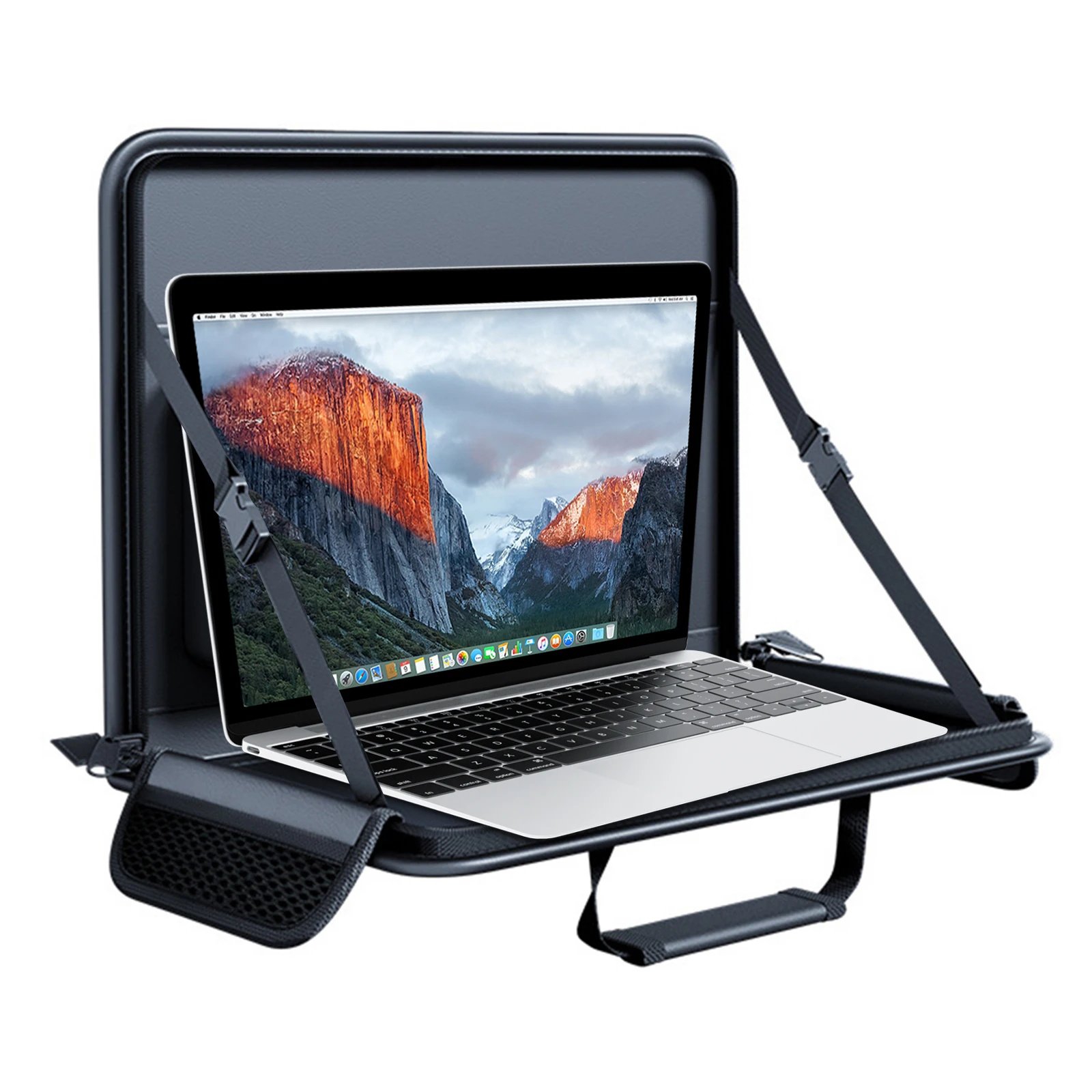 

Car Backseat Organizer Foldable Car Tablet Laptop Holder Car Steering Wheel Tray for Eating and Watching TV on The Go