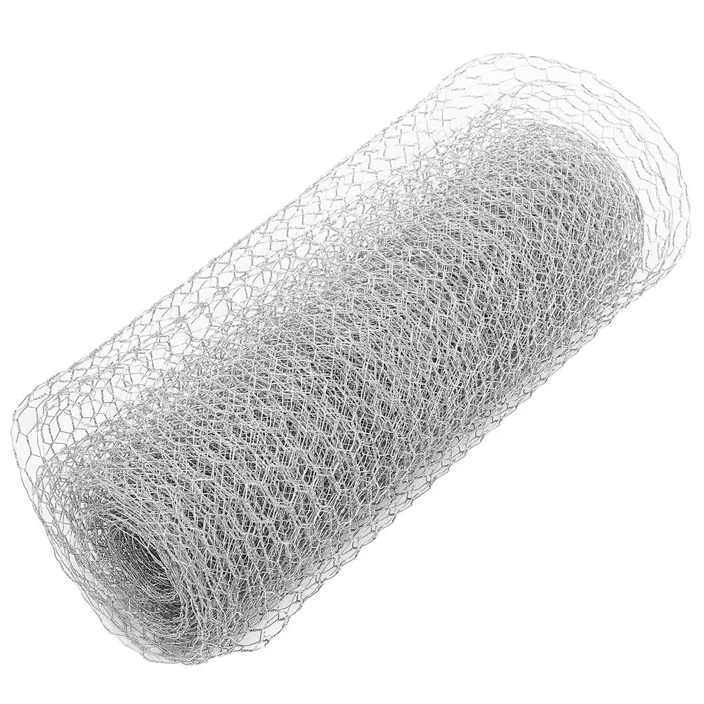

04m x 5m Poultry Fence Chicken Wire Mesh Iron Garden Netting Yard Fence 06mm Thick 16 Hole Design MultiUse Poultry Supplies