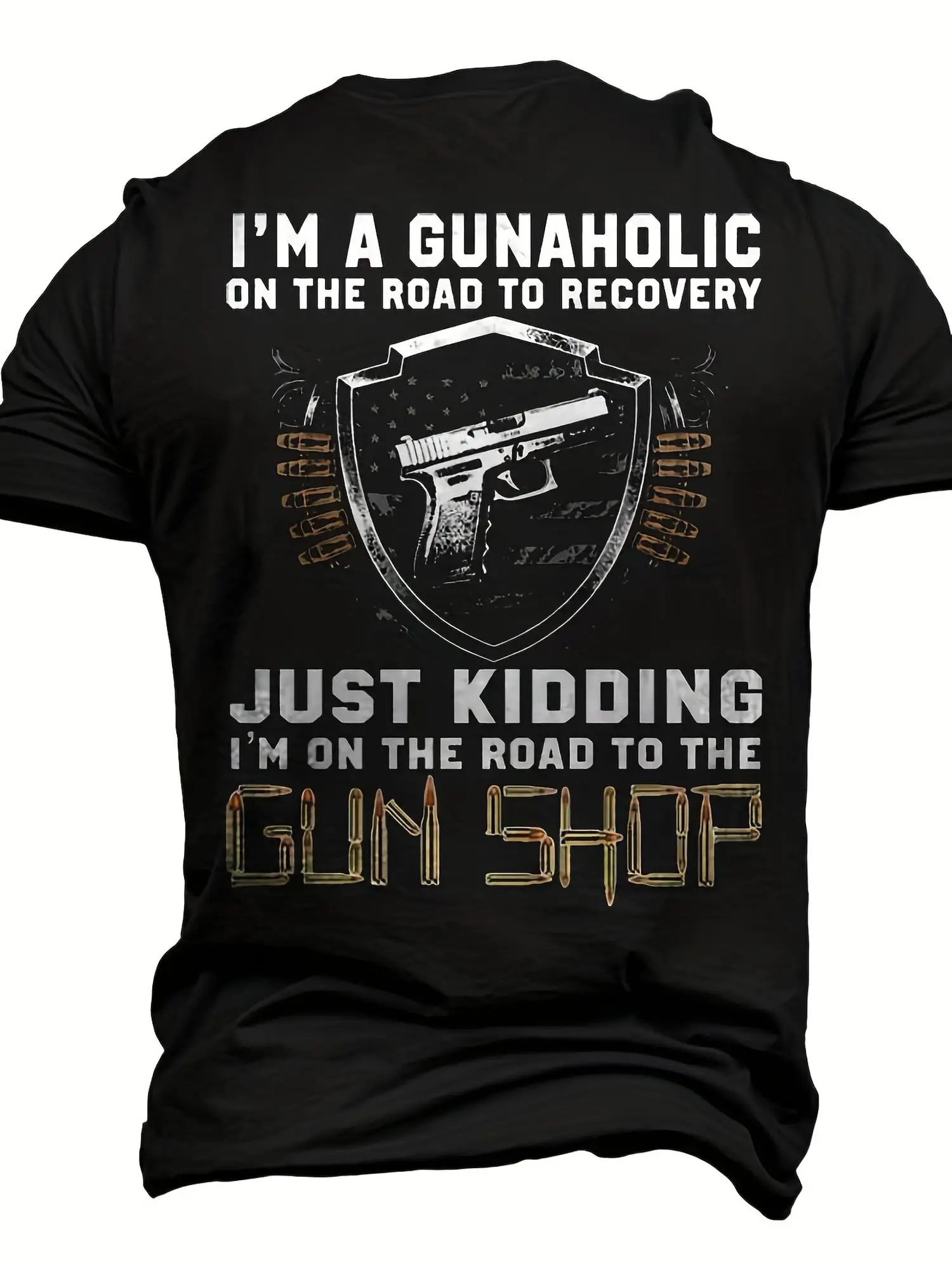 Men's Gun Rights Statement T-Shirt - Bold 