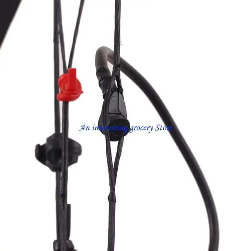 652D String Peephole Rubber Tube Rubber Tubing Peep Sight for Compound Bow Compound Bow Peep Sight Bow Peeping Hole Peephole
