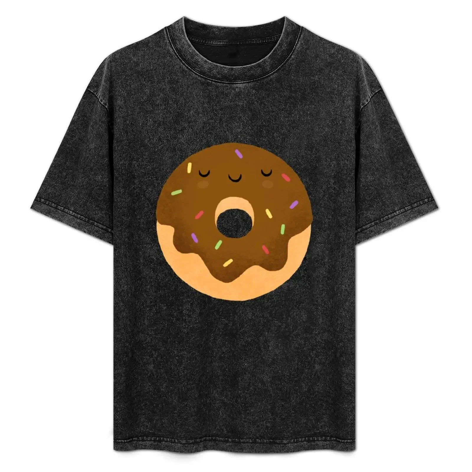 

Sleepy chocolate donut T-Shirt Tough Fabric Work Tee