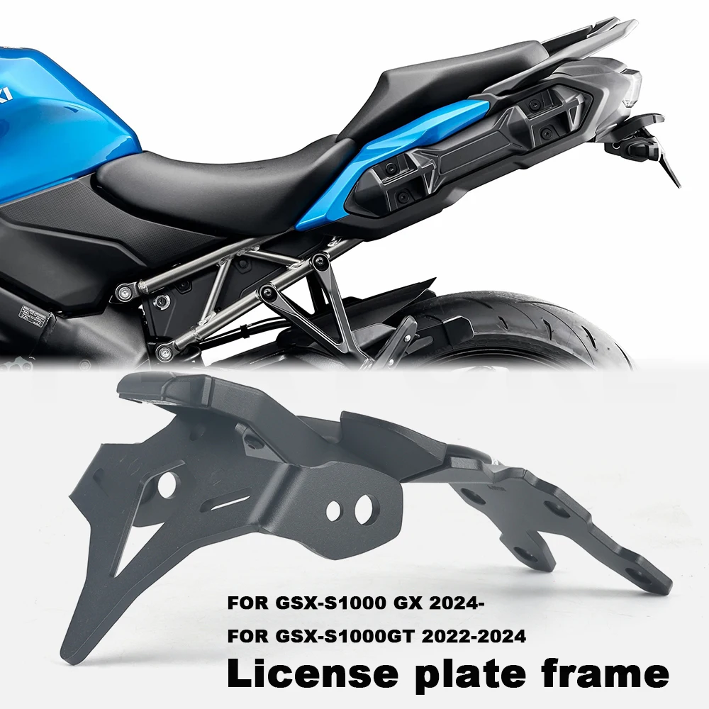 

Motorcycle Rear Short Tail Stock License Plate Holder Tailstock Frame Bracket For SUZUKI GSX-S1000 GX 2024-