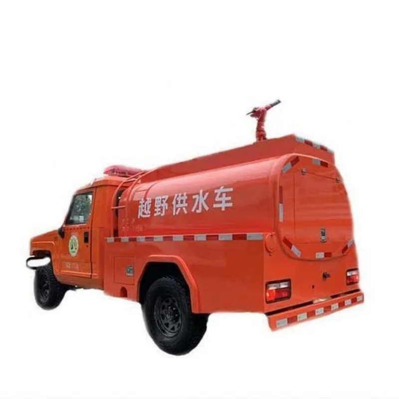 BAIC Warrior 4WD jeep fire sprinkler forest off-road water supply vehicle 2 tons forest water tank extinguishing train