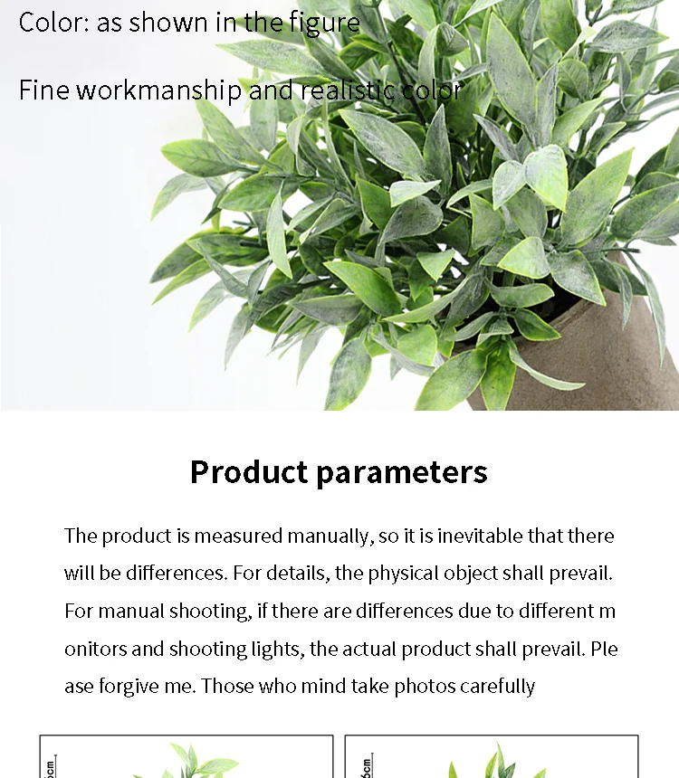Künstliche Pflanze Topf Eukalyptus Pflanze kleine gefälschte Blume Bonsai mit Topf Mini Pflanze Desktop Office Home Restaurant Dekoration – Detail 5