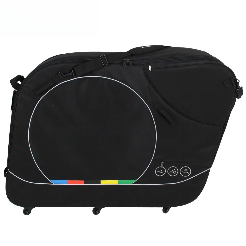 Bike Travel Bag Bicycle Transport Bag Plane Travel No Need to Remove the Handlebar Case