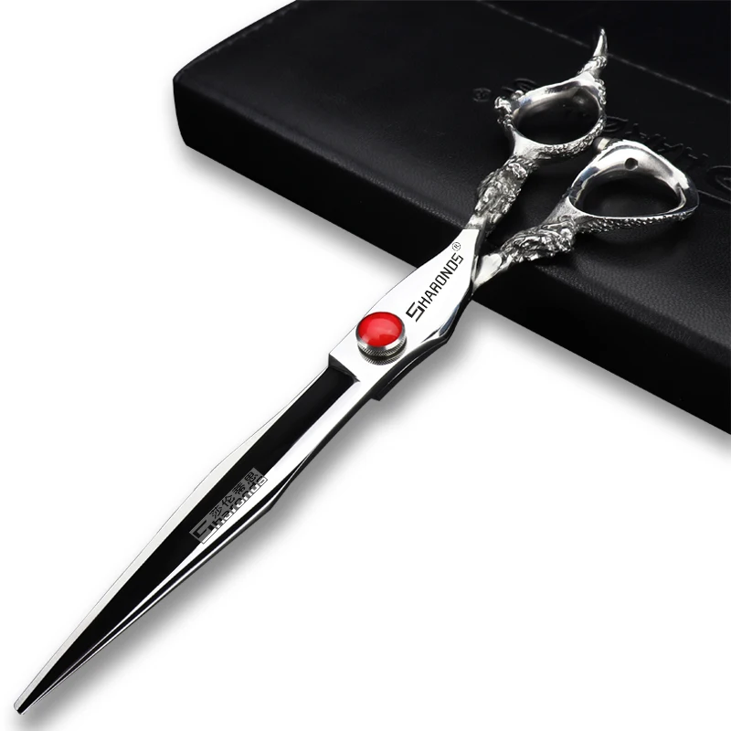 6/7/7.5/8/9 Inch Professional Hairdressing Scissors, Dragon Handle Design Barber Specificlied Shears, Hair Cutting Tools