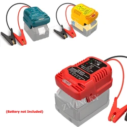 Adaptador de arranque de Batería de 18V para Makita, Milwaukee, Dewalt, Cable de refuerzo automático para arrancar el coche, herramienta de uso