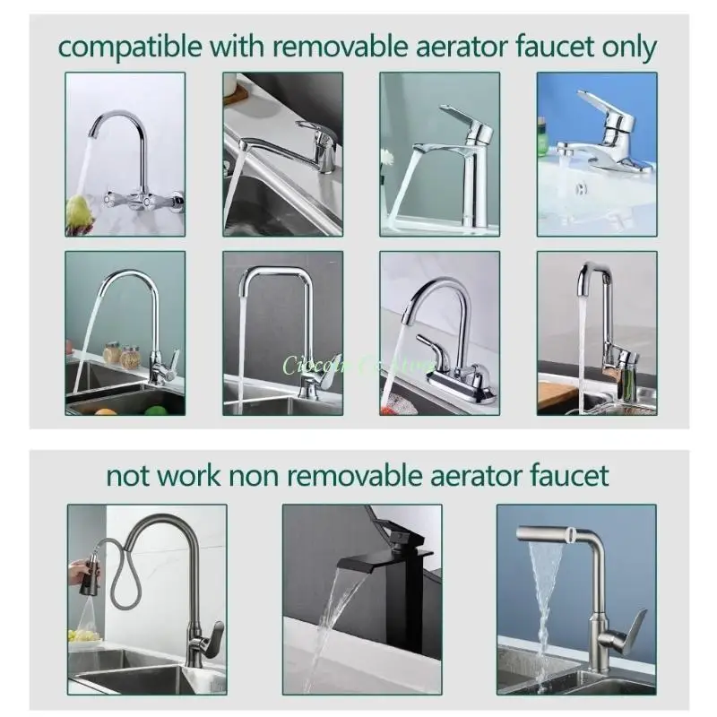 X90F Brass Tap Tap Quick Connecter Manguar