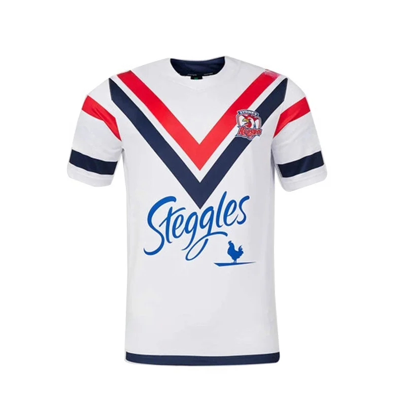 Sydney Rooster 2024 Maglia da rugby a maniche corte/Legion/Locale/Home and Away/Tradizionale/Splicing/Camicia personalizzabile di alta qualità