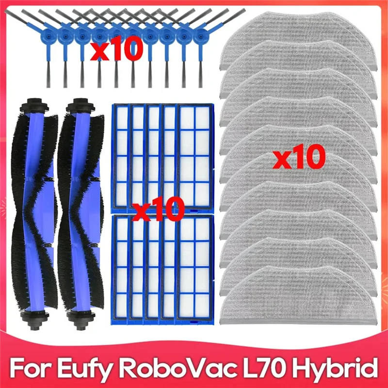 【Berserk】Compatible For Eufy Robovac L70 Hybrid HEPA Filters Accessories Vacuum Cleaner Accessory Spare Part