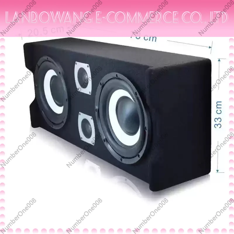 12 Inch 1000W Max Car Subwoofer, Dual Active Subwoofer Box for Car Audio Stereo, Deep Bass (RMS 500W)
