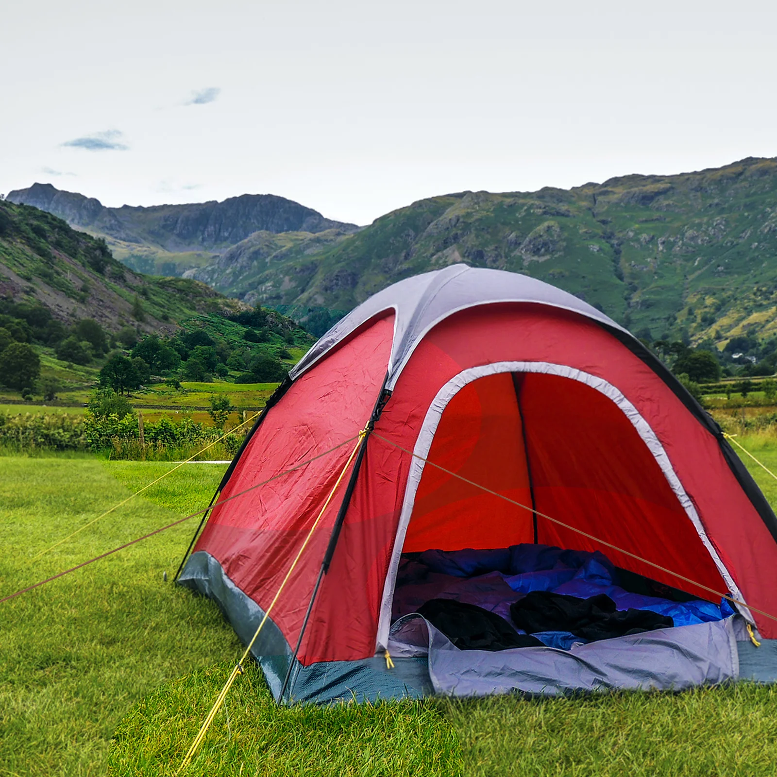 

50m 9-Strand 4mm Camping Rope Tent Windproof String Outdoor Survival Emergency Hiking Fixing Line Outdoor Rope