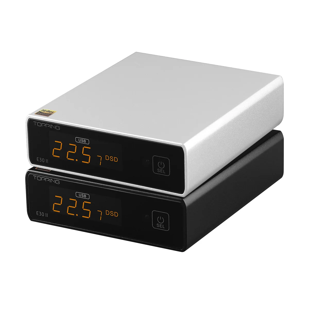 

TOPPING E30 II Декодер двойной ЦАП AK4493S Hi-Res Audio XMOS AU208 Сенсорное управление E30II с дистанционным управлением предусилитель ЦАП E30II