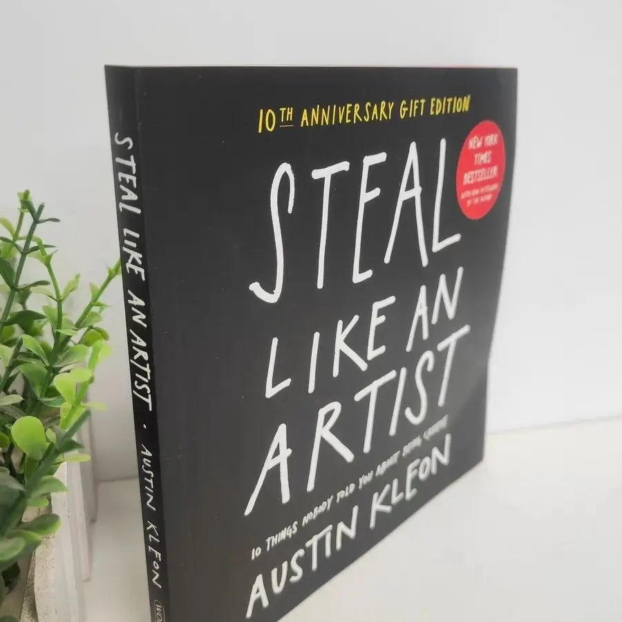 アーティストのように盗む 10 のこと誰も教えてくれなかったこと オースティン・クレオン著 英語の本
