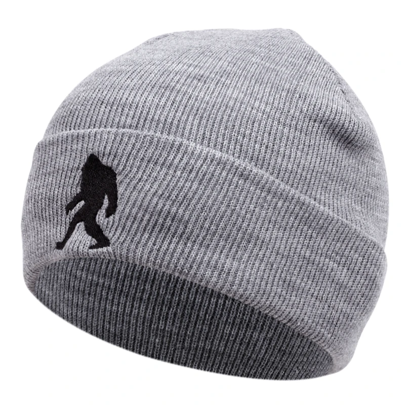 قبعة محبوكة للرجال والنساء وحشية، قبعة فول، قبعة شتوية مطرزة في الهواء الطلق #3