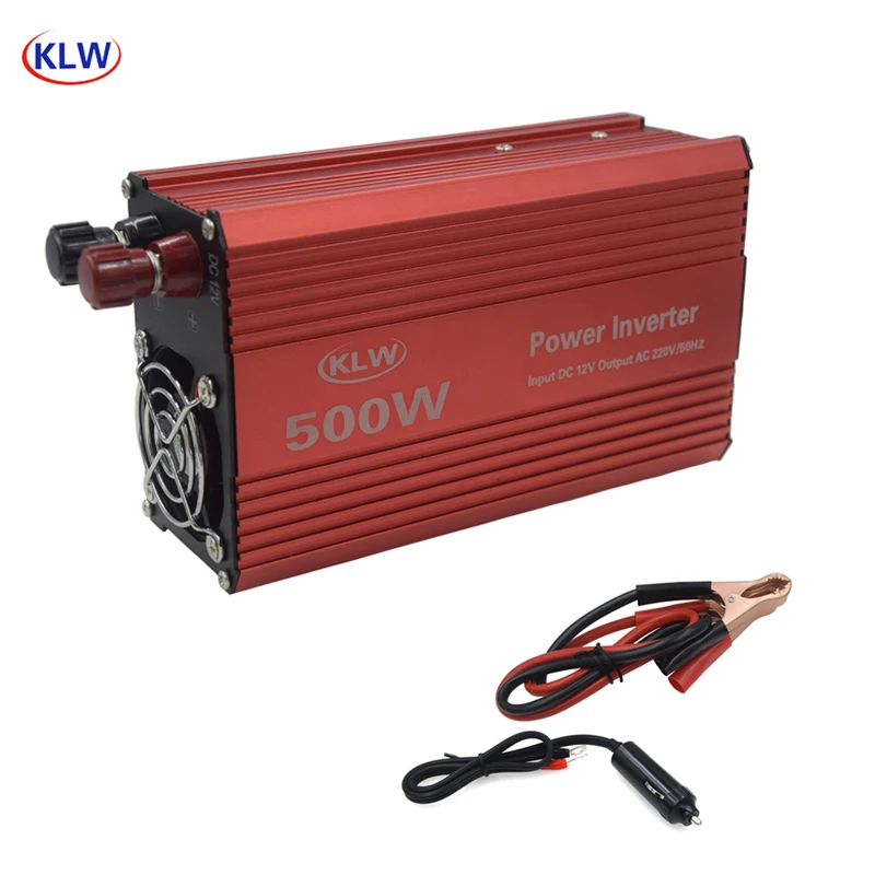 

Portable 500W Modified Sine Wave DC12V 24V Battery To AC110V 220V 50HZ Power Inverter Converter Booster With USB Charger