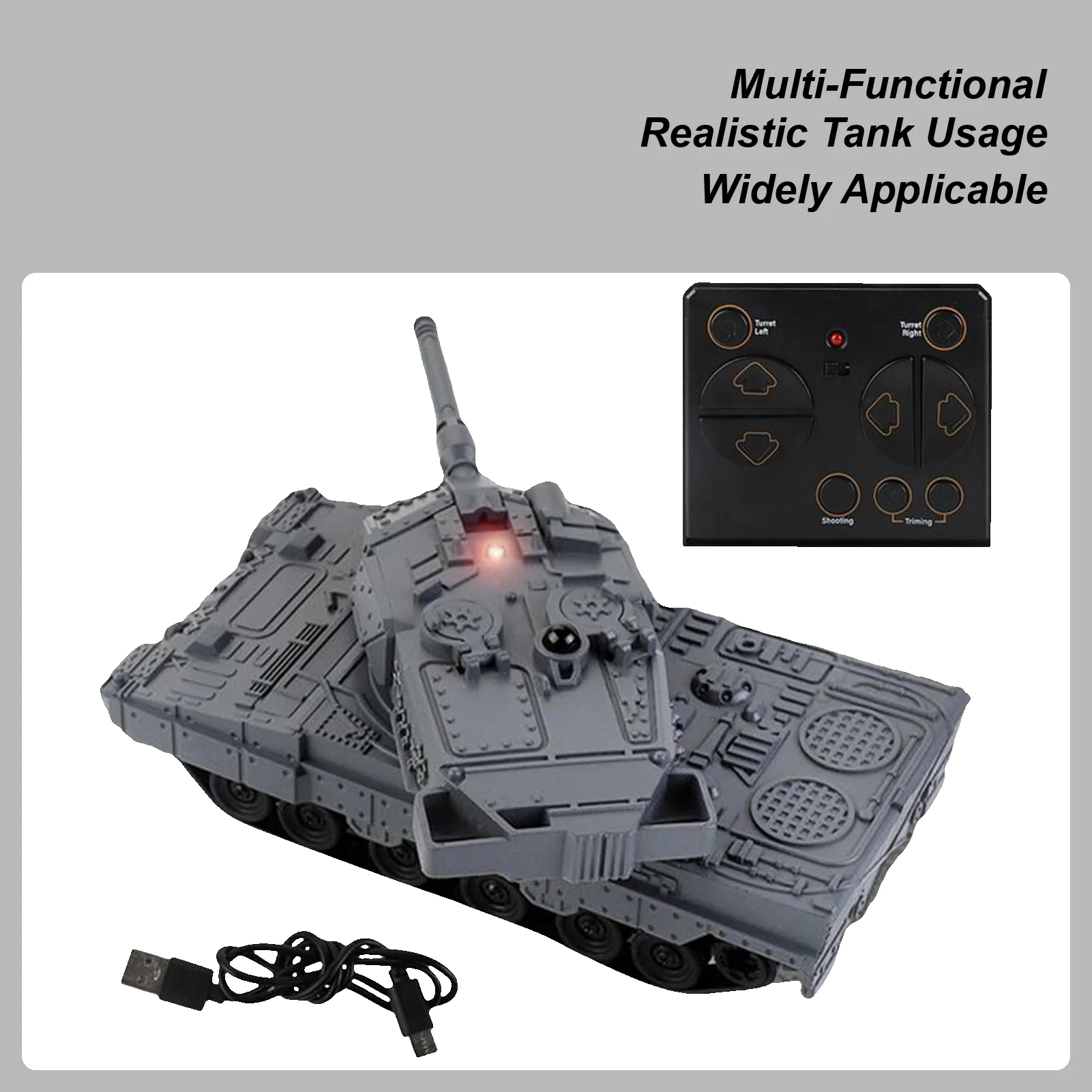 

Rc Tanks For Adults Remote Control Car 2.4Ghz Rechargeable Model Car With 360 Degree Rotation For Hobby Racing Race Outdoor Play
